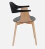 Buren Febric Dining Chair in Grey Colour
