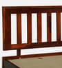 Buren Sheesham Wood King Size Bed In Honey Oak  Finish