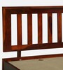 Buren Sheesham Wood King Size Bed In Honey Oak  Finish With Box Storage