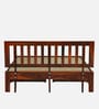 Buren Sheesham Wood King Size Bed In Honey Oak  Finish With Drawer Storage