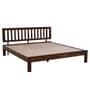 Buren Sheesham Wood King Size Bed In Provincial Teak Finish