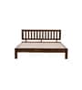 Buren Sheesham Wood King Size Bed In Provincial Teak Finish