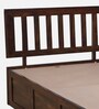 Buren Sheesham Wood King Size Bed In Provincial Teak Finish With Box Storage