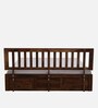 Buren Sheesham Wood King Size Bed In Provincial Teak Finish With Box Storage