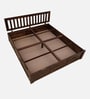 Buren Sheesham Wood King Size Bed In Provincial Teak Finish With Box Storage