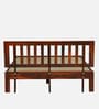 Buren Sheesham Wood Queen Size Bed In Honey Oak  Finish