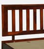 Buren Sheesham Wood Queen Size Bed In Honey Oak  Finish With Box Storage