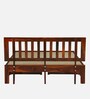 Buren Sheesham Wood Queen Size Bed In Honey Oak  Finish With Drawer Storage