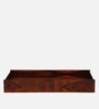 Buren Sheesham Wood Queen Size Bed In Honey Oak  Finish With Drawer Storage