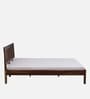 Buren Sheesham Wood Queen Size Bed In Provincial Teak Finish