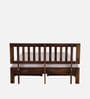 Buren Sheesham Wood Queen Size Bed In Provincial Teak Finish With Drawer Storage