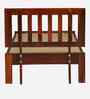 Buren Sheesham Wood Single Bed In Honey Oak  Finish