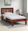 Buren Sheesham Wood Single Bed In Honey Oak  Finish