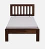 Buren Sheesham Wood Single Bed In Provincial Teak Finish
