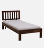 Buren Sheesham Wood Single Bed In Provincial Teak Finish