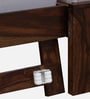 Buren Sheesham Wood Single Bed In Provincial Teak Finish With Trundle
