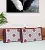 Burgandy Cotton Premium Quality 180 TC (17*27 Inches) Pillow Covers Set