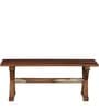 Burgdorf Six Seater Picnic Table Set in Provincial Teak Finish on Rent