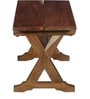 Burgdorf Six Seater Picnic Table Set in Provincial Teak Finish on Rent