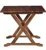 Burgdorf Six Seater Picnic Table Set in Provincial Teak Finish on Rent