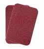 Burgundy Absorbent and Quick-Dry Polyester Bath Mats 38x58 cm
