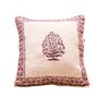 Burgundy Traditional 100% Cotton 16 x 16 Inches Cushion Cover