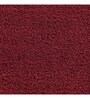 Burgundy Solid Polyester 24x16 Inches AntiSkid Bath Mat