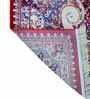 Burgundy Traditional Polypropylene 6 ft x 9 ft Machine Made Carpet