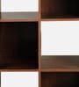 Burns Book Shelf In Dark Walnut Finish
