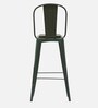 Burrows Metal Bar Stool In Grey Colour