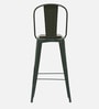 Burrows Metal Bar Stool In Grey Colour