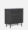 Burruss Solid Wood Chest Of Drawers In Grey Colour