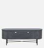 Burruss Solid Wood TV Console in Grey Finish for TVs up to 50"