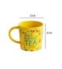 But First 300ml Yellow Ceramic Coffee Mug