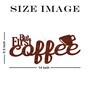 But First Coffee Brown MDF Wall Art