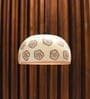 Buta Print Terracotta Dome Hanging Light