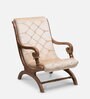 Butros Rocking Chair in Teak Colour
