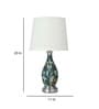 Butterflies & Twigs Table Lamp Seagreen