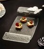 Butterfly Basket Clear Glass Serving Platter (1 Piece)