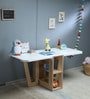 Butterfly Foldable Activity Table in White Colour