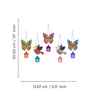 Butterfly Birds Wooden Wall Hangings (Set of 5)