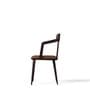 Butterfly Fables Sheesham Wood Dining Chair in Burnt Ash Finish
