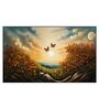 Butterfly Multicolour Canvas Art Print