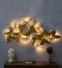 Butterfly Golden With Light For Wall Art