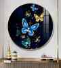 Butterfly Haven Acrylic Round Wall Art
