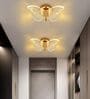Butterfly-Inspired Modern LED Wall Lamp in Gold Finish
