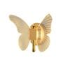 Butterfly-Inspired Modern LED Wall Lamp in Gold Finish