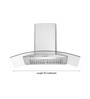 Butterfly Jet 90 CM Electric Chimney