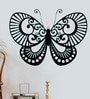 Iron Butterfly Wall Art In Black
