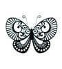 Iron Butterfly Wall Art In Black